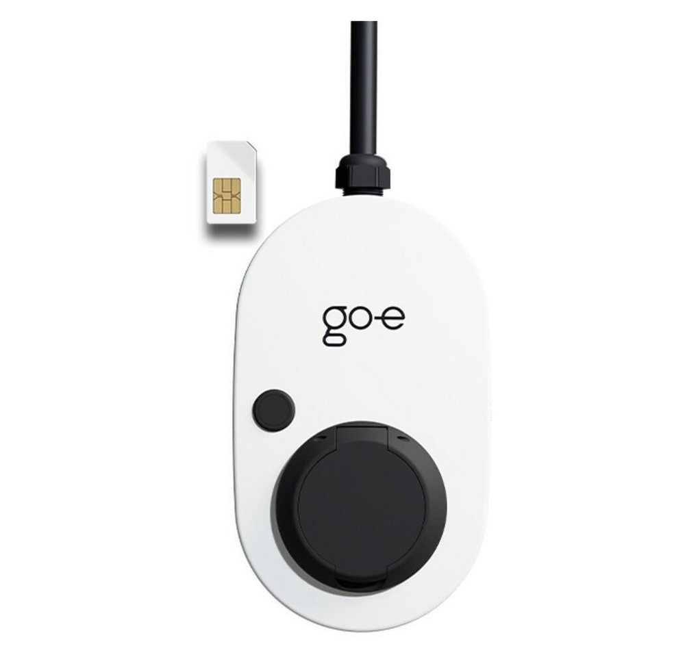 go-e go-e Charger Gemini 2.0 Wallbox 22 kW (32A) weiß/schwarz Akku go-e Charger Gemini 2.0, RFID-Zugangskontrolle für bis zu 10 Nutzer von go-e