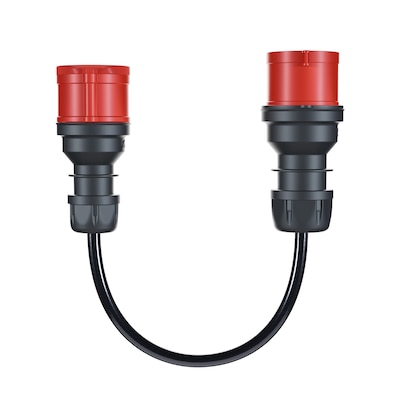 go-e Adapter Gemini flex 11kW auf 32A CEE rot von go-eCharger