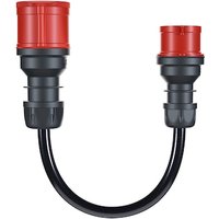 go-e Adapter Gemini flex 22kW auf 16A CEE rot von go-eCharger