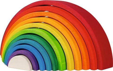 goki Holzbausteine Regenbogen von goki
