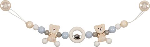 goki Kinderwagenkette  Bär mit Clips, 65202 von goki
