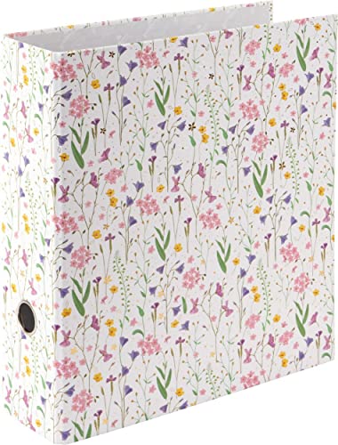 Goldbuch Ordner Meadow Miracles white DIN A4 Rücken 8 cm 2 Ring-Mechanik von goldbuch