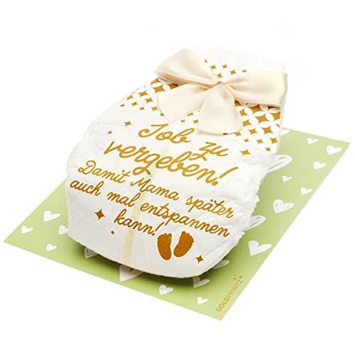 goldprintz I Job zu vergeben I Schwangerschaft verkünden I Goldig bedruckte Windel-Postkarte I Wir bekommen ein Baby I Verkündung Schwangerschaft I Baby Ankündigung I Babynews goldprintz I Job zu vergeben I Schwangerschaft verkünden I Goldig bedruckte Windel-Postkarte I Wir bekommen ein Baby I Verkündung Schwangerschaft I Baby Ankündigung I Babynews von goldprintz