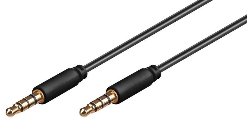 goobay Klinkenkabel 4-Pin 63826 1 m von goobay