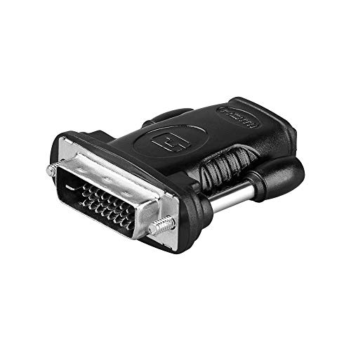 Adapter HDMI Buchse 19polig DVI-D Stecker von goobay