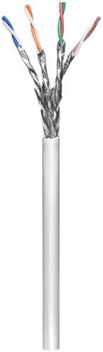 CAT 6 Installationskabel 4x2xAWG23/1 S/FTP CAT 6 SOLID S/FTP GRAU CCA PIMF 100m CAT 6 Installationskabel 4x2xAWG23/1 S/FTP CAT 6 SOLID S/FTP GRAU CCA PIMF 100m von goobay