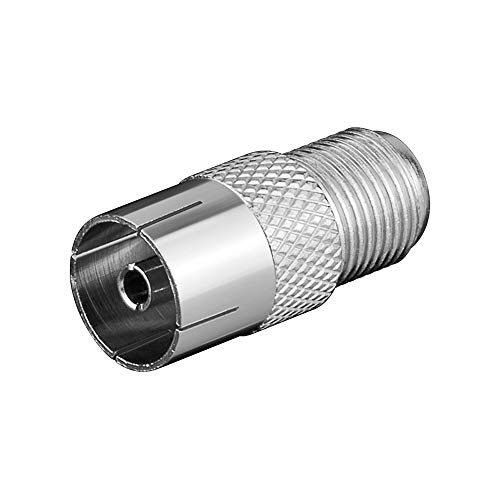 F-Kupplung auf Koaxial Kupplung 9.5 mm F-Kupplung auf Koaxial Kupplung 9.5 mm von goobay