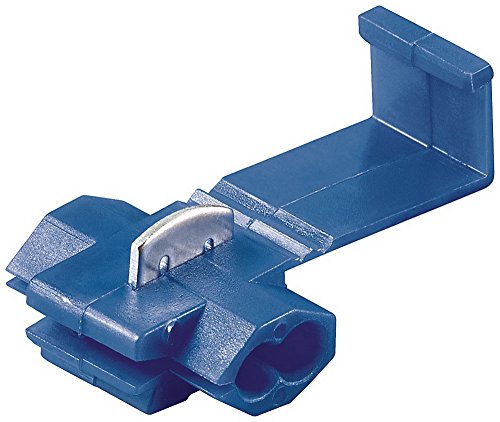 Fixpoint 17015 Schnellverbinder für Kabelgröße 1.5 mm² - 2.5 mm², Blau (100-er pack) von goobay