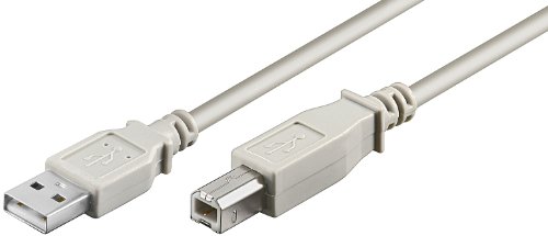Goobay 10er Set USB Kabel (A-Stecker auf B-Stecker) grau 5m von goobay