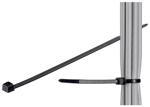 Goobay 17072 Kabelbinder, Wetterfester Nylon, Schwarz, 295 mm, 3, 6 mm Goobay 17072 Kabelbinder, Wetterfester Nylon, Schwarz, 295 mm, 3, 6 mm von goobay