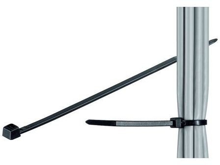 Goobay 17072 Kabelbinder; wetterfestes Nylon schwarz - 295 mm, 3 6 mm Goobay 17072 Kabelbinder; wetterfestes Nylon schwarz - 295 mm, 3 6 mm von goobay