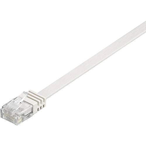 Goobay 1m RJ-45 Cat6 Cable - Netzwerkkabel (1 m, RJ-45, RJ-45, Weiß) von goobay