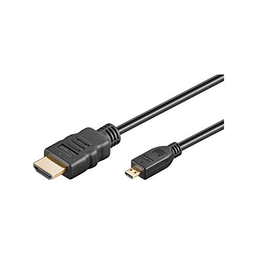 Goobay 31942 High Speed Micro HDMI Kabel mit Ethernet, 2 Meter von goobay