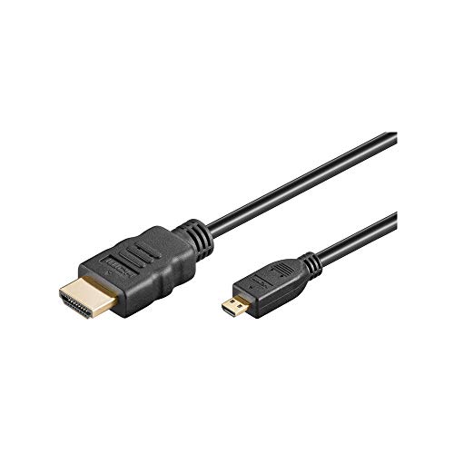 Goobay 31944 High Speed Micro HDMI Kabel mit Ethernet, 5 Meter von goobay