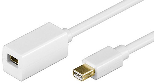 Goobay 32854 Mini DisplayPort Verlängerungskabel 1.2, vergoldet von goobay