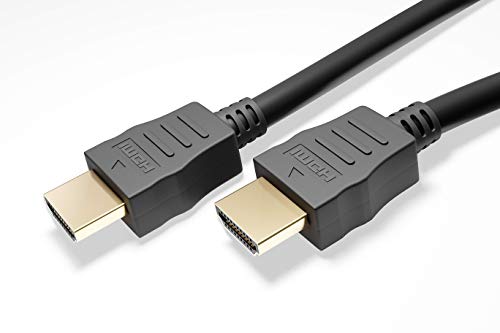 Goobay 38516 High-Speed-HDMI Kabel mit Ethernet, 18 Gbit/s - HDMI - Ultra HD bis 4K@60Hz und 3D-Wiedergabe bei 4K - Ultra HD, HDR , HEC, 3D, eARC, HDCP, Ethernet - 2.0 Series von goobay