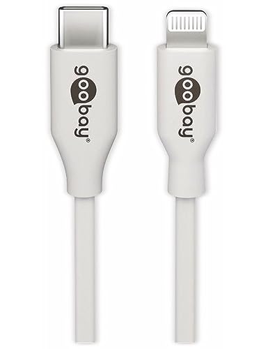 Goobay 39444 Lightningkabel 0,5m / Apple Lightning auf USB C Ladekabel / High Speed 480 Mbits / Aufladekabel Handyladekabel iPad iPhone AirPods / Weiß / 0,5m Goobay 39444 Lightningkabel 0,5m / Apple Lightning auf USB C Ladekabel / High Speed 480 Mbits / Aufladekabel Handyladekabel iPad iPhone AirPods / Weiß / 0,5m von goobay