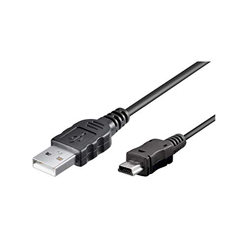 Goobay 46712 Mini USB Sync- und Ladekabel, Schwarz von goobay