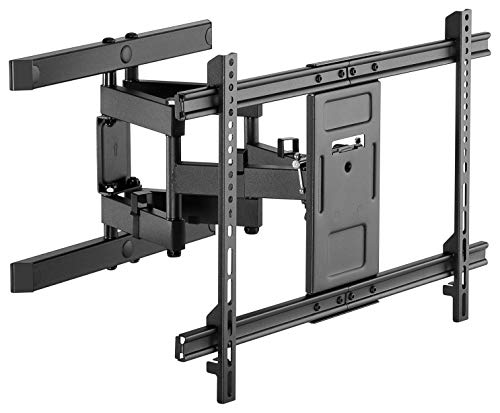 Goobay 49746 TV-Wandhalterung Pro FULLMOTION (XL) 43" bis 100" (109-254 cm), vollbeweglich, schwenkbar/neigbar, 60 kg, Vesa Standard, Schwarz von goobay