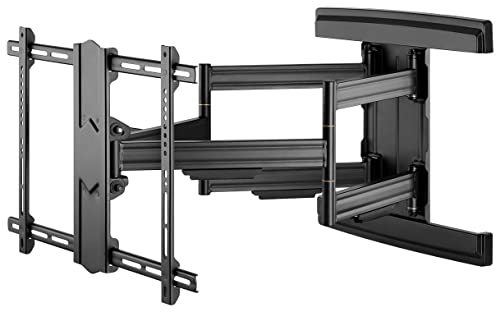 Goobay 49935 TV-Wandhalterung Pro FULLMOTION (L) Wide Range 37" bis 70" (94-178 cm), vollbeweglich, schwenkbar/neigbar, 70 Kg, Vesa Standard, Schwarz von goobay