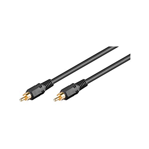 Goobay 50435 Koaxial Digital Audio Verbindungskabel, Cinch S/PDIF, Zweifach Geschirmt Goobay 50435 Koaxial Digital Audio Verbindungskabel, Cinch S/PDIF, Zweifach Geschirmt von goobay