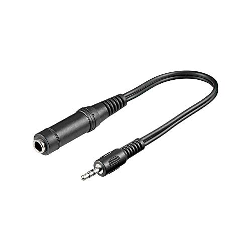 Goobay 50470 Kopfhörer Adapter, 3, 5 mm Stecker zu 6, 35 mm Buchse Goobay 50470 Kopfhörer Adapter, 3, 5 mm Stecker zu 6, 35 mm Buchse von goobay