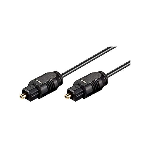 Goobay 51218 Optisches Kabel / Toslink Kabel für HiFi-Systeme / Optisches Audiokabel für Playstation 5 und xBox One X / Lichtwellenleiter Kabel für Soundbar & Stereoanlage / 3m Goobay 51218 Optisches Kabel / Toslink Kabel für HiFi-Systeme / Optisches Audiokabel für Playstation 5 und xBox One X / Lichtwellenleiter Kabel für Soundbar & Stereoanlage / 3m von goobay