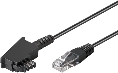 Goobay 51236 TAE-F auf RJ45 Kabel für DSL/ADSL/VDSL-Router von goobay