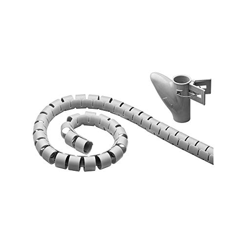 Goobay 51922 Kabelschlauch - 2,5 m robuster Spiralschlauch gegen den Kabelsalat, Grau Goobay 51922 Kabelschlauch - 2,5 m robuster Spiralschlauch gegen den Kabelsalat, Grau von goobay