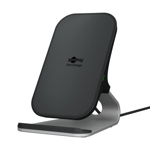 Goobay 52955 Wireless Charger 10W Qi Ladestation Handyhalterung/kabelloses Tisch Ladegerät/Induktive Ladestation Handyhalter Induktionsladegerät Goobay 52955 Wireless Charger 10W Qi Ladestation Handyhalterung/kabelloses Tisch Ladegerät/Induktive Ladestation Handyhalter Induktionsladegerät von goobay