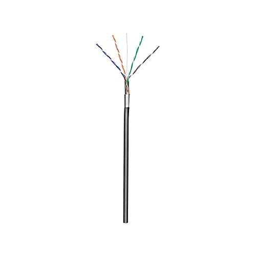 Goobay 57294 CAT 5e Outdoor Netzwerkkabel, F/UTP, Schwarz Goobay 57294 CAT 5e Outdoor Netzwerkkabel, F/UTP, Schwarz von goobay