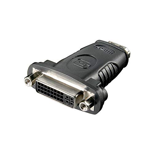 Goobay 60752 HDMI/DVI-I Adapter, Vernickelt von goobay