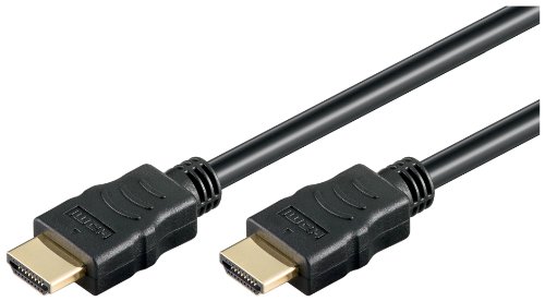 Goobay 61882 High Speed HDMI Kabel mit Ethernet, Vergoldet, HDMI-Stecker (Typ A) > HDMI-Stecker (Typ A) von goobay