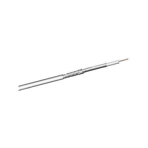 Goobay 67102 SAT Koaxialkabel Satellitenkabel 100 dB / Antennenkabel 250m / 2fach geschirmt / Kabelfernsehen HDTV - DVB-T - DVB-S Fernsehkabel / Class A CCS Koax SAT Kabel / Weiß / 250m Goobay 67102 SAT Koaxialkabel Satellitenkabel 100 dB / Antennenkabel 250m / 2fach geschirmt / Kabelfernsehen HDTV - DVB-T - DVB-S Fernsehkabel / Class A CCS Koax SAT Kabel / Weiß / 250m von goobay