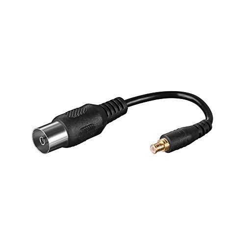 Goobay 67227 Antennen-Adapter Koax-Buchse auf MCX-Stecker, 1 Stück Goobay 67227 Antennen-Adapter Koax-Buchse auf MCX-Stecker, 1 Stück von goobay