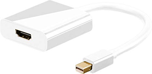 Goobay 67882 Mini DisplayPort/HDMI Adapterkabel 1.2, Vergoldet, Mini DisplayPort-Stecker > HDMI-Buchse (Typ A) von goobay