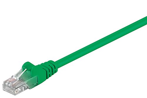 Goobay 68405 CAT 6 Verbindungskabel, U/UTP, Grün, 20 m Kabellänge von goobay