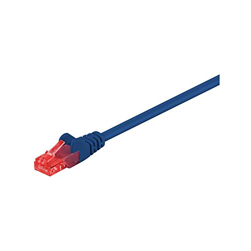 Goobay 68417 CAT 6 Patchkabel, U/UTP, Blau, 5m Kabellänge, von goobay