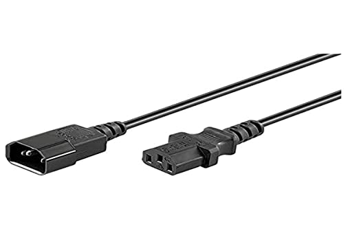 Goobay 68602 Kaltgeräte Verlängerungskabel Schwarz 1.50 m Goobay 68602 Kaltgeräte Verlängerungskabel Schwarz 1.50 m von goobay