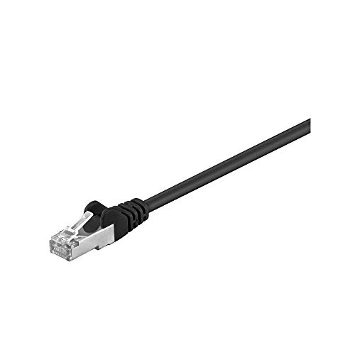 Goobay 68661 CAT 5e Patchkabel, F/UTP, Schwarz von goobay