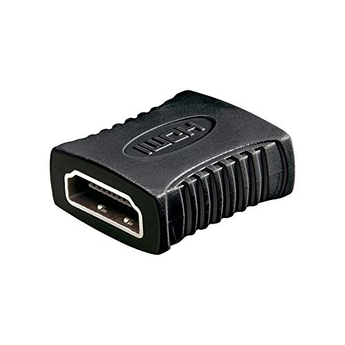 Goobay 68688 HDMI Adapter, Vernickelt, HDMI-Buchse (Typ A) > HDMI-Buchse (Typ A) von goobay