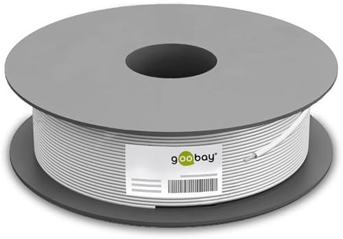 Goobay 68708 CAT 5e Netzwerkkabel (F/UTP 100m) grau von goobay