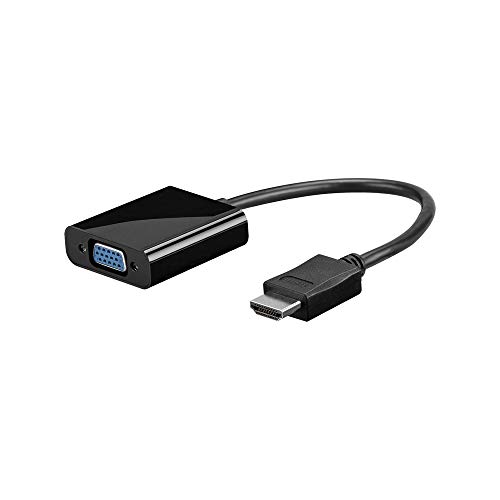 Goobay 68793 HDMI auf VGA Adapter für Full HD 1080p @ 60Hz / HDMI to VGA Adapterkabel konvertiert HDMI in VGA Signal Analog / Monitorkabel Schwarz Goobay 68793 HDMI auf VGA Adapter für Full HD 1080p @ 60Hz / HDMI to VGA Adapterkabel konvertiert HDMI in VGA Signal Analog / Monitorkabel Schwarz von goobay