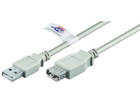 Goobay 68914 USB-Ladekabel 2.0 Hi-Speed USB 2.0 grau 1,8 m Länge Goobay 68914 USB-Ladekabel 2.0 Hi-Speed USB 2.0 grau 1,8 m Länge von goobay
