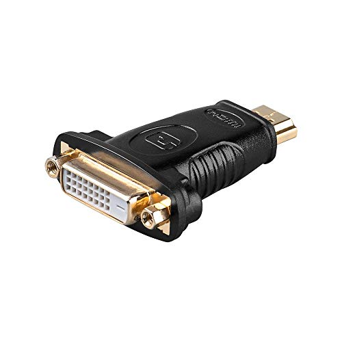 Goobay 68930 HDMI/DVI-D Adapter, Vergoldet Goobay 68930 HDMI/DVI-D Adapter, Vergoldet von goobay