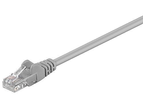 Goobay 69409 CAT 6 Patchkabel, U/UTP, Grau von goobay