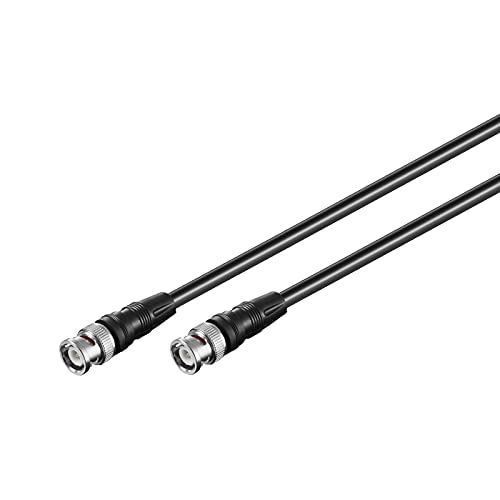 goobay BNC Verbindungskabel; BNC Verbindungskabel, 0.5 m, Schwarz - BNC-Stecker > BNC-Stecker von goobay