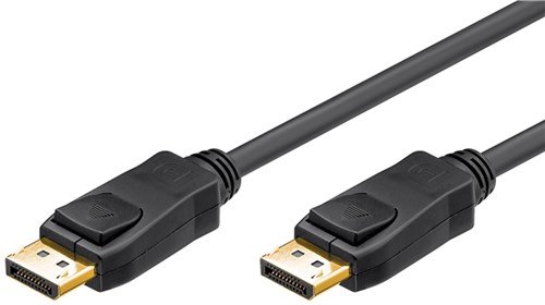 Goobay 71794 DisplayPort Verbindungskabel 1.2, vergoldet, DisplayPort-Stecker > DisplayPort-Stecker von goobay