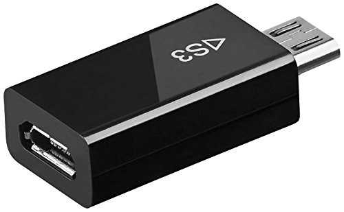Goobay 79209 Konverter micro USB 5 Pin auf 11 Pin, 0,2 m schwarz von goobay