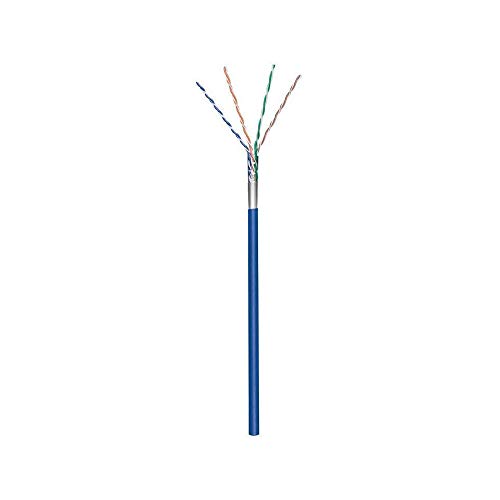 Goobay 93265 CAT 5e Netzwerkkabel, F/UTP, 100 m - CCA Kupfergemisch für SOHO Anwendungen, AWG 26/7 (stranded), PVC von goobay